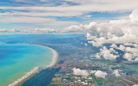 Appartamento Joelle: Ressources En Eau, Horizon, Nuage, Côte, Cotiers Et Relief Océaniques, Mer, Océan, Vue Du Ciel, Rive, Photographie Aérienne