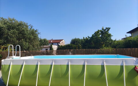 Villa Lory: Piscine, Jardin, Arrière-Cour, Pelouse, Plastique, Ombre, Cour, Gazon Artificiel