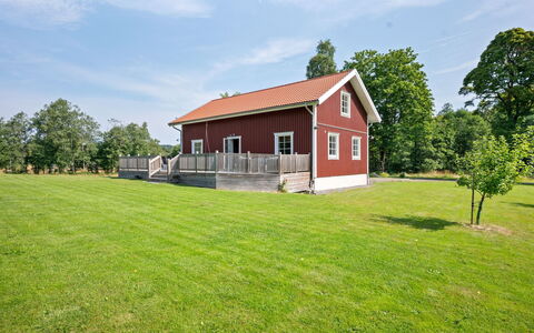 Teåker: Herbe, Bâtiment, Maison, Domicile, Plaine, Paysage, Chalet, Lot Terre, Prairie