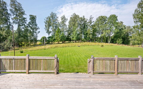 Teåker: Bois, Clôture, Lot Terre, Couverture De Sol, Printemps, Dur, Jardin, Prairie, Accueil Escrime, Aménagement Paysager