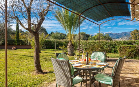 Son Estaras: Meubles, Jardin, Mobilier De Jardin, Chaise, Lot Terre, Ombre, Tableau De Plein Air, Recours, Eco Hôtel, Table Cuisine Et Salle A Manger