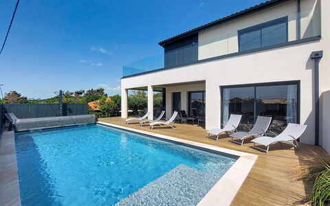 Villa Dune: Bleu, Piscine, Zone Résidentielle, Domicile, Recours, Composite, Biens, Eco Hôtel, Villa, Ombre