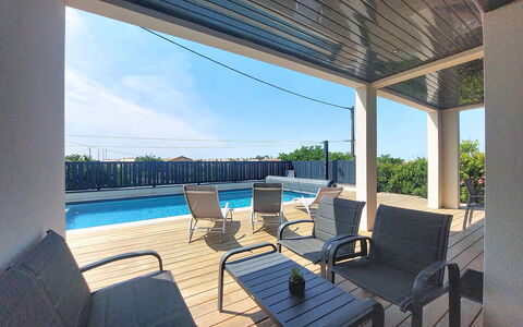 Villa Dune: Piscine, Architecture, Composite, Ombre, Recours, Mobilier De Jardin, Eco Hôtel, Plate-Forme, Hôtel, Tuile