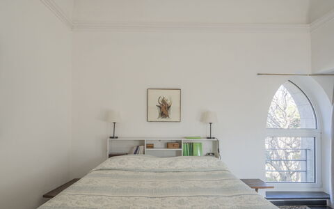 Torre Dell'Amore, Genova, Seaview: Design Intérieur, Sol, Mur, Meubles, Sol, Bois, Chambre, Plafond, Lit, Pièce