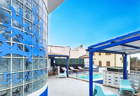 Blu Corallo: Bleu, Composite, Piscine, Appartement, Ombre, Hôtel, Recours