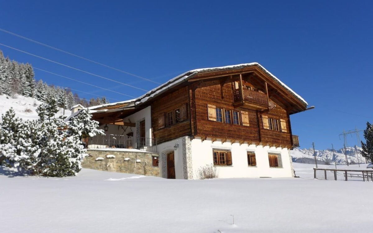 Chalet 'Casa Muraun' Mit Bergblick