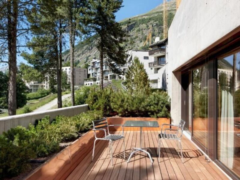 Alpine Lodge 2-Bett-Wohnung Chesa al Parc Bergbah