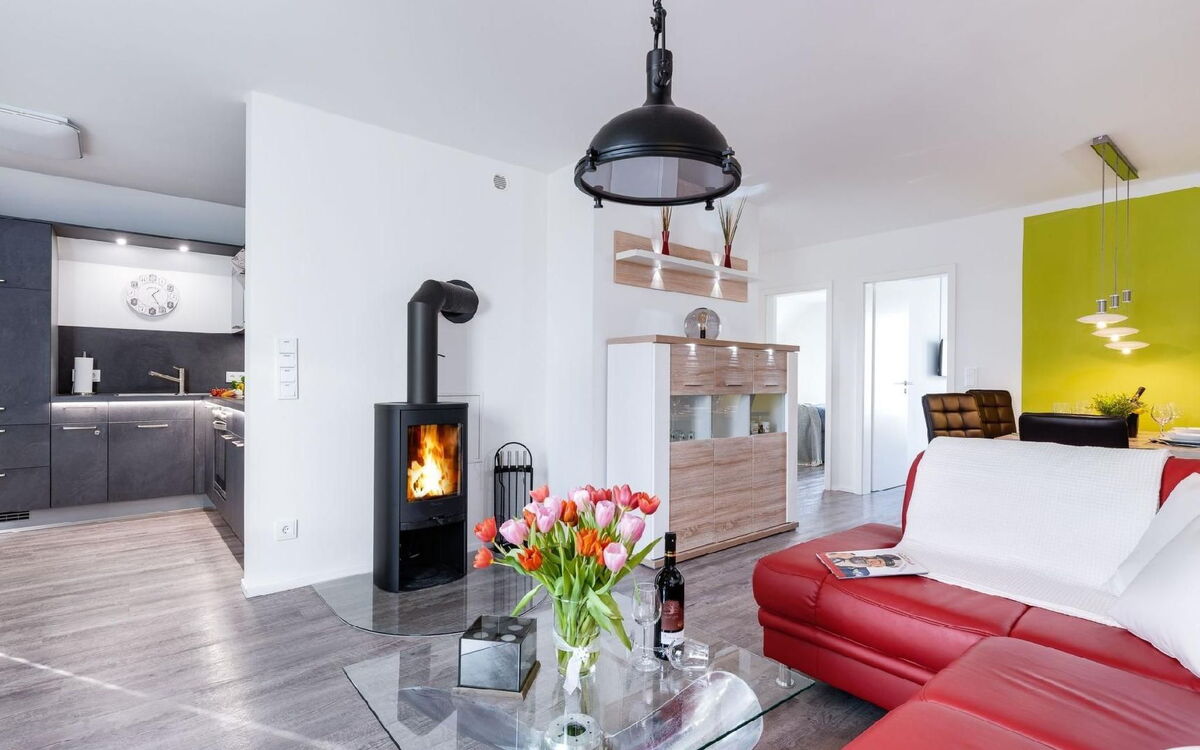 Fewo Kapitän James Cook, E-Ladesäule, Wasserbett