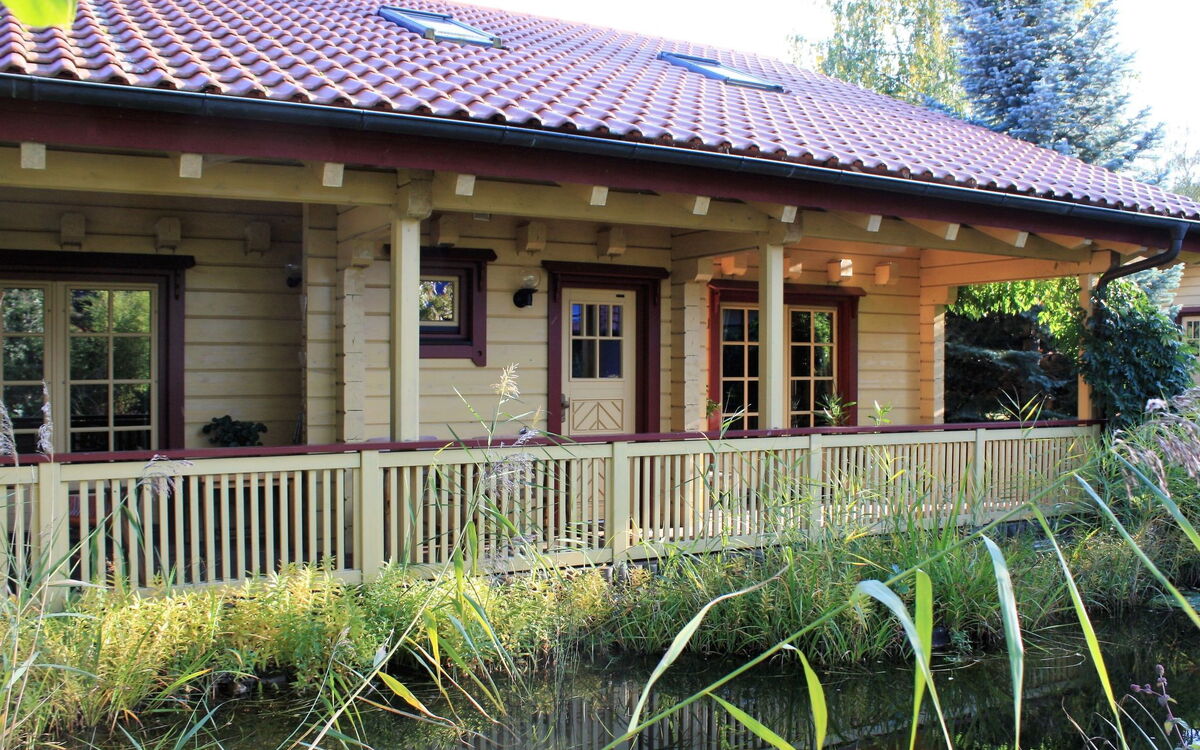 Gemütliches Blockhaus in Waldrandlage mit Sauna