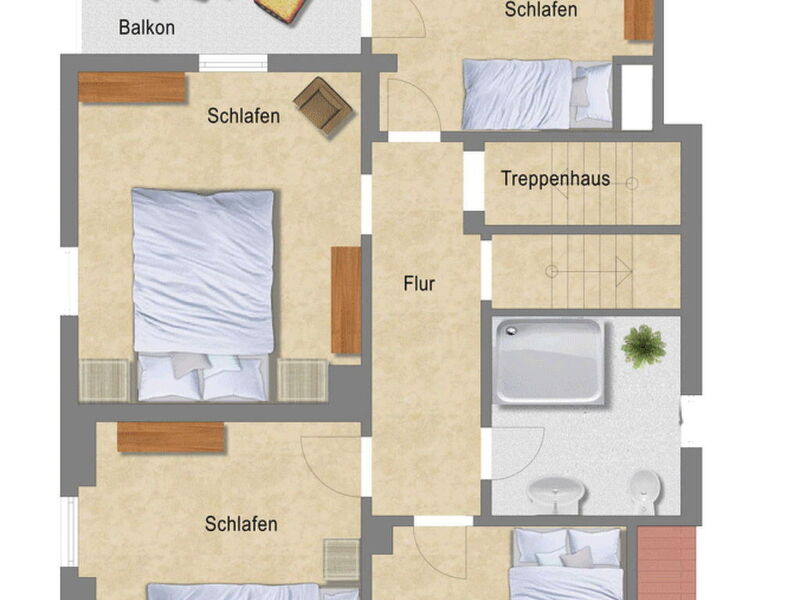 Modernes, Gemütliches Ferienhaus mit Terrasse und