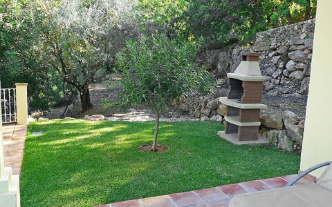 Eretat: Propriété, Cour, Arrière-Cour, Herbe, Pelouse, Jardin, Maison, Mur, Arbre, Aménagement Paysager
