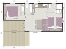 Mobilheim Lagune Iv in Lychen
