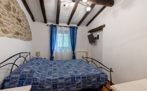 L'Oasi del Poggio: Mur, Chambre, Lit, Meubles, Linge, Literie, Drap De Lit, Design Intérieur, Domicile, Cadre De Lit
