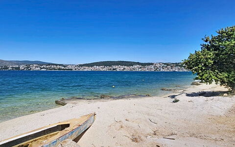 Trogir Okrug Gornji 257: Bleu, L'Eau, Plan D'Eau, Ressources En Eau, Côte, Cotiers Et Relief Océaniques, Mer, Plage, Rive, Banque