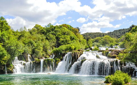 Rogoznica 110: Ressources En Eau, Cascade, L'Eau, Plan D'Eau, Vert, Cours D'Eau, La Nature, Paysage Naturel, Végétation, Courant