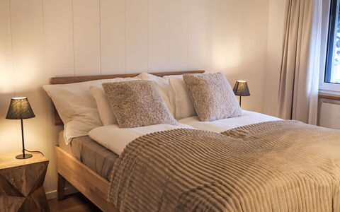 Zermatt 310: Lit, Literie, Meubles, Chambre, Drap De Lit, Design Intérieur, Sol, Sol, Bois, Linge