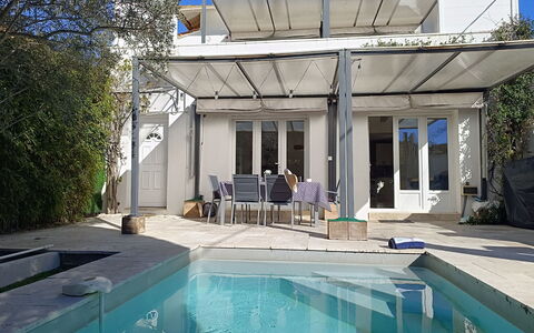 Villa Clem: Ombre, Composite, Mobilier De Jardin, Structure En Plein Air, Canopée, Piscine, Store, Chaise, Pergola, Patio