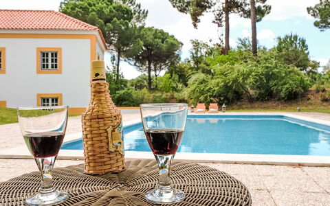 Villa Dos Sobreiros: Mobilier De Jardin, Biens, Jardin, Aménagement Paysager, Cour, Ferme, Chaise, Hacienda, Piscine, Eco Hôtel