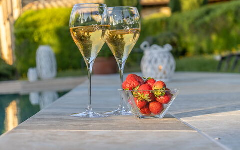 Podere Peteglia: Verres À Pied, Vaisselle, Drinkware, Verre De Vin, Bar, Du Vin, Champagne