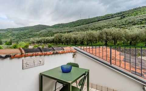 Tra Gli Ulivi: Balcon, Plante D'Appartement, Mobilier De Jardin, Tableau De Plein Air, Table Cuisine Et Salle A Manger
