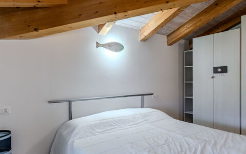 Tra Gli Ulivi: Design Intérieur, Chambre, Meubles, Lit, Plafond, Bois, Sol, Sol, Éclairage, Drap De Lit