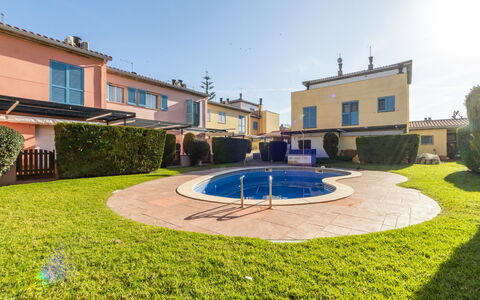 Color: Aménagement Paysager, Piscine, Haie, Villa, Hacienda, Cour