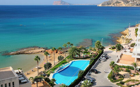 Sotavento: Côte, Piscine, Propriété, Cotiers Et Relief Océaniques, Recours, Mer, Vacances, Bleu Azur, Baie, Ville Resort