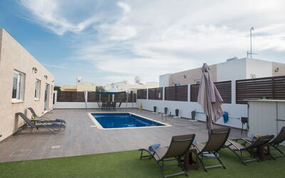 3-Schlafzimmer-Villa in Protaras Zentrum mit Pool