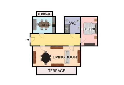 Mestrina Apartment: Salon