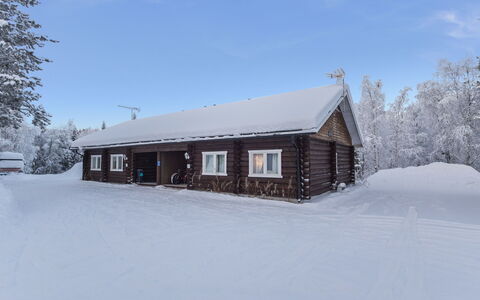 Villa Urho: Bois, Neige, L'Hiver, Chalet, Gelé, Domicile, Cabane En Rondins, Mélèze, Siding