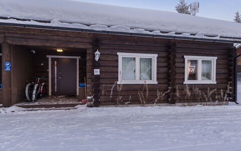 Villa Urho: Bois, Neige, L'Hiver, Chalet, Gelé, Domicile, Cabane En Rondins, Mélèze, Siding
