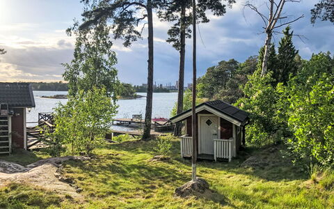 Skärgårdsdröm På Ön: Appartement, Condominium, Zone Résidentielle, Design Urbain, Usage Mixte, Bâtiment Commercial, Balcon, Hôtel, Ombre