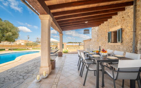La Perla de Son Peroti: Meubles, Architecture, Piscine, Domicile, Composite, Recours, Porte, Chaise, Ombre, Biens