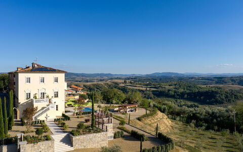 Villa Elisa: Mobilier De Jardin, Biens, Villa, Balcon, Tableau De Plein Air, Manoir