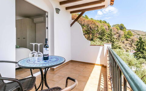 Hacienda Competa: Appartement, Balcon, Tache De Bois, Chaise, Balustrade, Villa, Dur, Eco Hôtel, Hôtel, Plante D'Appartement