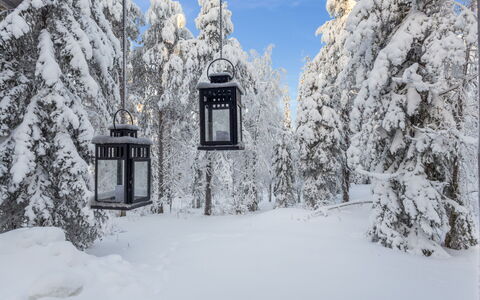 Katajamäki: Bois, L'Hiver, Neige, Domicile, Chalet, Gelé, Siding, Cabane En Rondins, La Glace