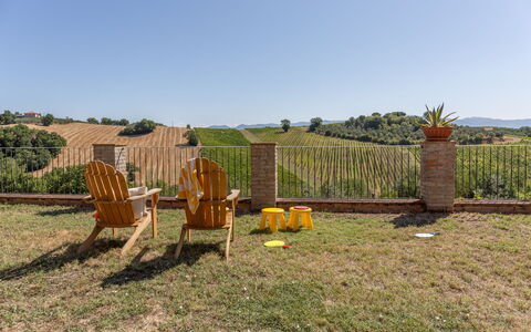 Casale Nido: Paysage, Lot Terre, Clôture, Aménagement Paysager, Accueil Escrime, Mobilier De Jardin