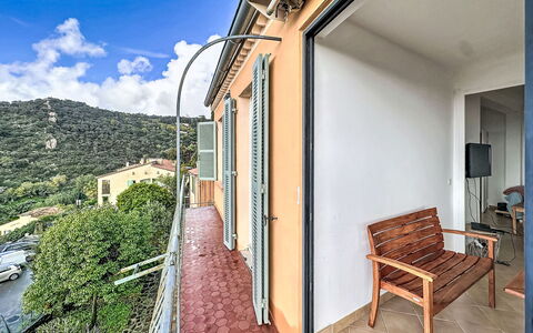 Les Amandiers: Balcon, Clôture