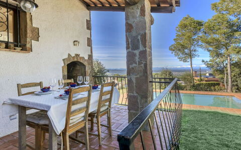 Villa Joan Salvat: Meubles, Chaise, Eco Hôtel, Ombre, Biens, Villa, Ferme, Recours, Piscine, Mur De Pierre