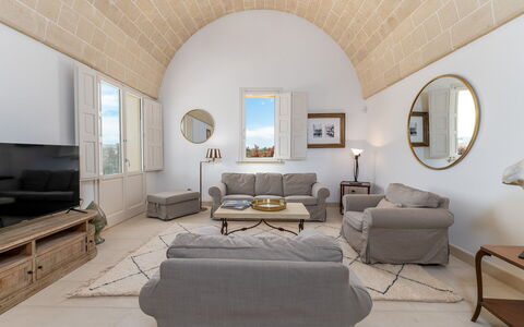 Masseria Ficalindia: Meubles, Domicile, Canapé, Appartement, Salon, Chaise, Plante D'Appartement, Conception, Canapé-Lit