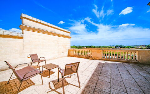 Masseria Ficalindia: Balcon