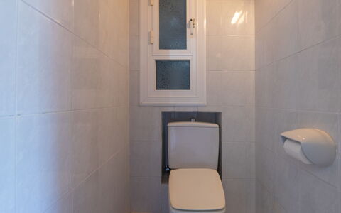 Delfines: Siège De Toilette, Toilette, Salle De Bains, Mur, Luminaire Plomberie, Sol, Design Intérieur, Sol, Plomberie, Tuile