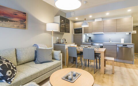 Ylläs Chalets 4203: Meubles, Chaise, Mobilier De Jardin, Table, Bois, Tableau De Plein Air, Table Cuisine Et Salle A Manger, Ombre, Jardin, Parapluie