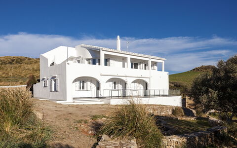 Sa Blanca: Ombre, Appartement, Balcon, Aménagement Paysager, Cour, Mobilier De Jardin, Villa