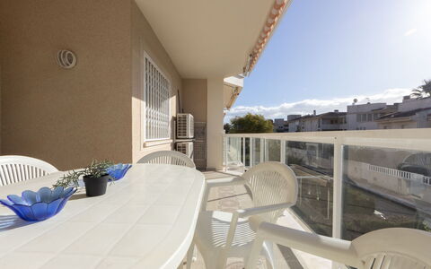 Costa Blanca Iii: Ombre, Appartement, Balcon, Aménagement Paysager, Cour, Mobilier De Jardin, Villa