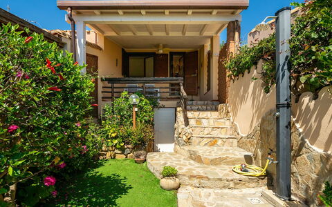 Casetta nel Blu: Arbuste, Jardin, Domicile, Aménagement Paysager, Ombre, Cour, Arrière-Cour, Balcon, Escaliers