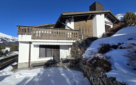 Tgiesa Alva: Maison, Toit, Domicile, Chalet, Neige, Chaîne De Montagnes, Gelé, L'Hiver, Pente, Station De Montagne