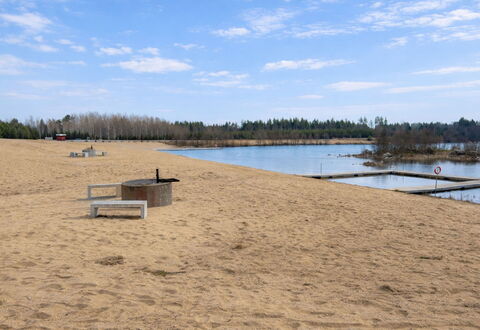 Hönetorpet: Ciel, Horizon, Banque, Le Sable, Plage, Rive, Lac, Réservoir, Côte