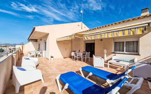La Galera: Appartement, Recours, Ombre, Hôtel, Piscine, Mobilier De Jardin, Balcon, Ville Resort