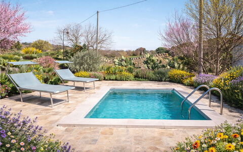 Trulli al Verde Viburno: Piscine, Jardin, Arbuste, Aménagement Paysager, Mobilier De Jardin, Caractéristique De L'Eau, Arrière-Cour, Ombre, Dalle
